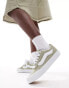 Фото #1 товара Vans knu skool chunky trainers in light beige