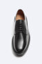 Leather derby shoes