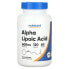 Фото #1 товара Антиоксидант Nutricost Alpha Lipoic Acid, 600 мг, 120 капсул (300 мг на капсулу)