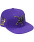 Фото #1 товара Men's Purple Prairie View A&M Panthers Evergreen Mascot Snapback Hat