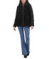 ფოტო #6 პროდუქტის Women's Mixed-Media Stand-Collar Puffer Coat