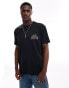 Tommy Jeans 80s graphic back print t-shirt in black