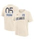 ფოტო #1 პროდუქტის Big Boys and Girls Freddie Freeman Cream Los Angeles Dodgers 2024 City Connect Name Number T-Shirt