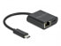 Delock 66644 - Wired - USB 3.2 Gen 1 (3.1 Gen 1) Type-C - 60 W - 10,100,1000 Mbit/s - IEEE 802.3 - IEEE 802.3ab - IEEE 802.3u - Black
