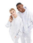 Фото #2 товара Weekday Unisex co-ord oversized hoodie in dreamy blue tie dye exclusive to ASOS