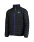 Men's Black Washington Huskies Powder Lite Omni-Heat Reflective Full-Zip Jacket