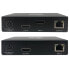 Фото #3 товара Tripp B127A-1A1-BDBH DisplayPort to HDMI over Cat6 Extender Kit - KVM Support - 4K 60Hz - 4:4:4 - USB - PoC - HDCP 2.2 - 230 ft. - TAA - 3840 x 2160 pixels - AV transmitter & receiver - 70.1 m - Wired - 3D - HDCP