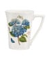 Фото #2 товара Botanic Garden Assorted Motifs Mandarin Mugs, Set of 6