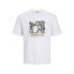 Фото #1 товара JACK & JONES Marbella Aop Branding short sleeve T-shirt