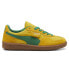 Фото #1 товара Puma Palermo Lace Up Mens Yellow Sneakers Casual Shoes 39646312
