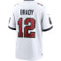 ფოტო #2 პროდუქტის NIKE NFL Tampa Bay Buccaneers Game Road Player short sleeve v neck T-shirt