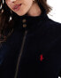 Фото #3 товара Polo Ralph Lauren cord windbreaker with logo in navy