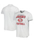 Men's Heathered Gray Distressed San Francisco 49ers Dozer Franklin Lightweight T-shirt