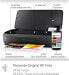 HP OfficeJet 200 mobile inkjet printer (A4, printer, WLAN, HP ePrint, Airprint, USB, 4800 x 1200 dpi) black