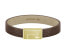 Фото #1 товара Brown leather bracelet Monogram Leather 2040187