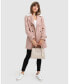 Women's Women Liberty Sherpa Collar Wool Blend Coat