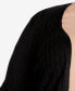 Фото #4 товара Plus Size Meadow Mews Cable Knit Cardigan Sweater