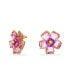 ფოტო #4 პროდუქტის Crystal Flower Florere Stud Earrings