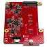Фото #9 товара StarTech.com USB to M.2 SATA Converter for Raspberry Pi and Development Boards - Micro-USB - M.2 - Red - 5839751 h - CE - FCC - Renesas - µPD720231A
