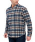 ფოტო #1 პროდუქტის Men's Plaid Cloud Soft Long-Sleeve Flannel Shirt