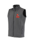 ფოტო #2 პროდუქტის Men's Charcoal Cleveland Browns Circle Archer Softshell Full-Zip Vest