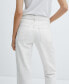 Фото #6 товара Women's Straight-Fit Cropped Jeans
