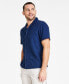 ფოტო #3 პროდუქტის Men's Regular-Fit Checkered Camp Shirt, Created for Macy's