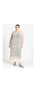 ფოტო #3 პროდუქტის Plus Size Fringe A-Line Dress