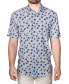 Фото #1 товара Men's Printed Short-Sleeve Woven Shirt