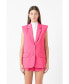 ფოტო #1 პროდუქტის Women's Oversize Vest Blazer