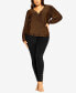 Фото #1 товара Plus Size Glowing Top