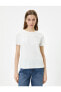 Фото #3 товара Футболка Koton White Tee 4SAK50429EK