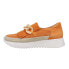 Фото #3 товара VANELi Qerene Keltie Womens Orange Sneakers Casual Shoes QERENE-312642