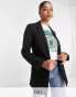 New Look Tall boyfriend blazer in black