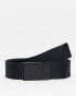 Фото #2 товара Levi's tonal batwing web belt in black