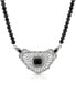 ფოტო #1 პროდუქტის Crystal and Imitation Marcasite Collar Beaded Necklace