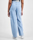 Фото #2 товара Juniors' Baggy Wide-Leg Cargo Jeans