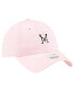 Men's Pink Inter Miami CF Alternate Logo 9TWENTY Adjustable Hat