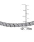 ფოტო #2 პროდუქტის Silver-Plated Cubic Zirconia Trillion Link Bracelet