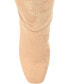 ფოტო #8 პროდუქტის Women's Elisabeth Wide Calf Knee High Boots