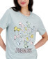 ფოტო #5 პროდუქტის Juniors' Peanuts Graphic Snoopy T-Shirt