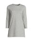 Фото #1 товара Women's Tall 3/4 Sleeve Cotton Supima Tunic