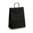 Paper Bag 24 x 12 x 40 cm Black (25 Units)