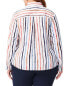 Фото #2 товара Nic+Zoe Plus Painted Stripe Top Women's