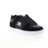 Фото #4 товара DC Pure 300660-BDS Mens Black Nubuck Lace Up Skate Inspired Sneakers Shoes