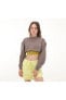 Фото #4 товара IT8278-K adidas By Stella Mccartney Asmc Truecasuals Cropped Kadın Sweatshirt Gri