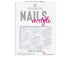 NAILS IN STYLE artificial nails #15-keep it basic 12 u