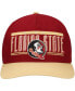 Men's Garnet Florida State Seminoles Double Header Hitch Adjustable Hat