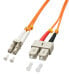 Lindy 1.0m OM2 LC - SC Duplex - 1 m - OM2 - LC - SC