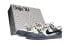 【定制球鞋】 Nike Dunk Low 黑芒 简约百搭 手绘泼墨 解构鞋带 特殊鞋盒 低帮 板鞋 GS 黑灰白 / Кроссовки Nike Dunk Low DH9765-102